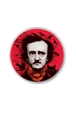 Boton Edgar Allan Poe