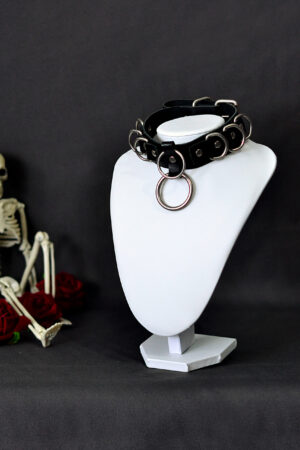 Choker Largo com Argolas